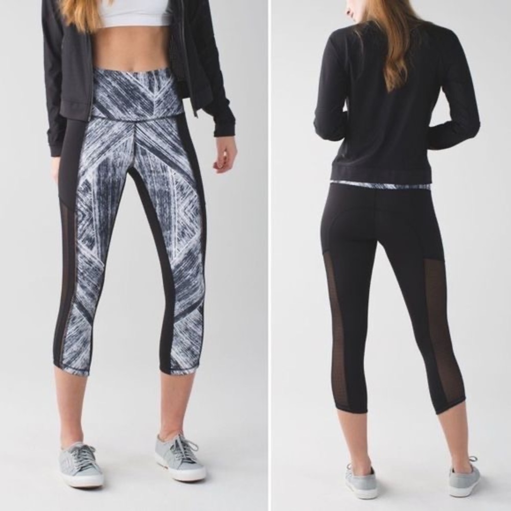 LULULEMON HEAT WAVE HOT TO STREET CROP